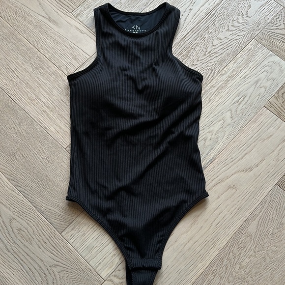 Klassy Network high neck brami / bodysuit - Picture 2 of 5